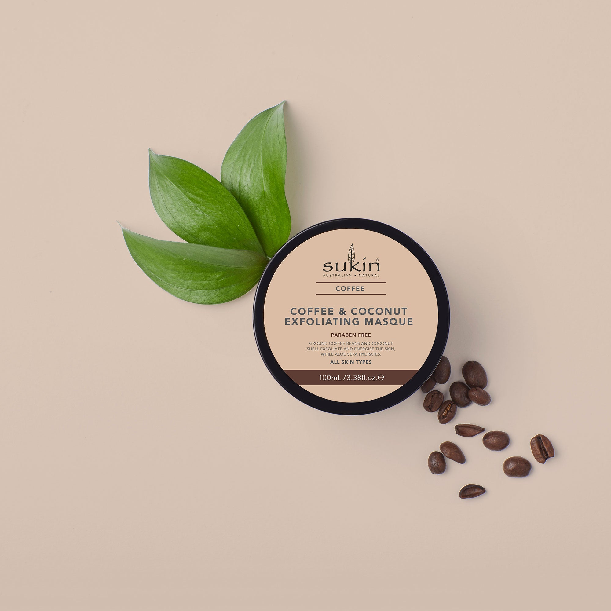 Sukin Natural Coffee & Coconut Exfoliating Masque